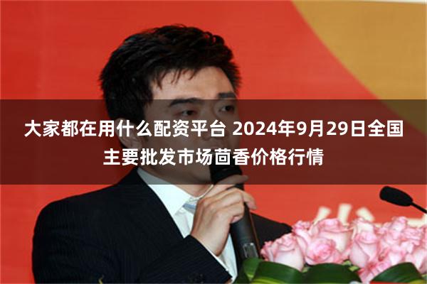 大家都在用什么配资平台 2024年9月29日全国主要批发市场茴香价格行情