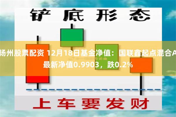 扬州股票配资 12月18日基金净值：国联鑫起点混合A最新净值0.9903，跌0.2%